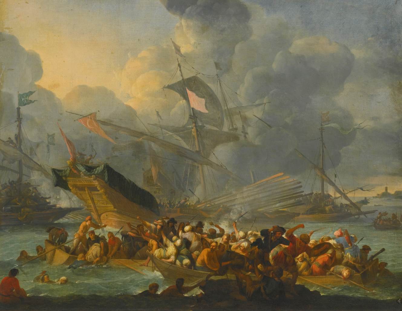 Battle of Lepanto by LINGELBACH, Johannes