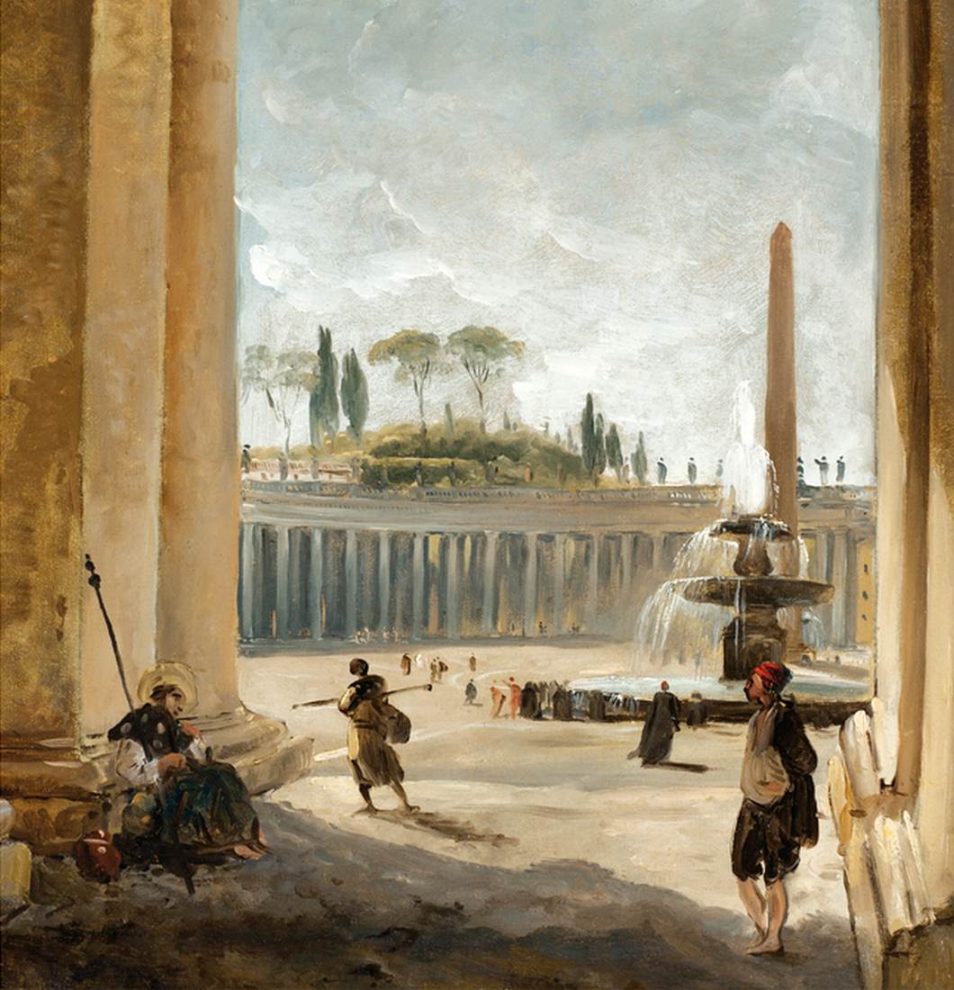 St. Peter's Square, Rome by ROBERT, Hubert