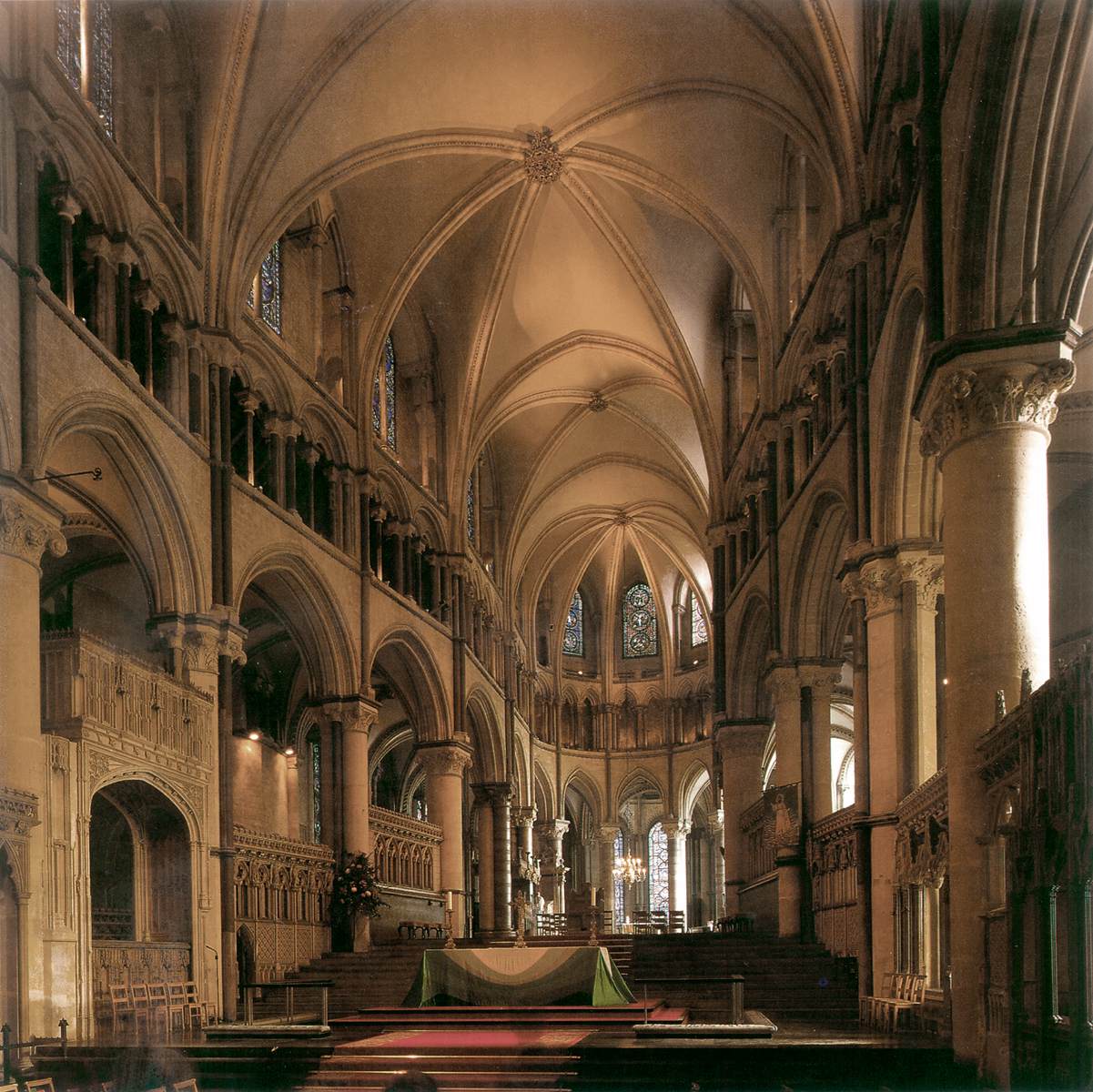 Interior view by WILLIAM of Sens