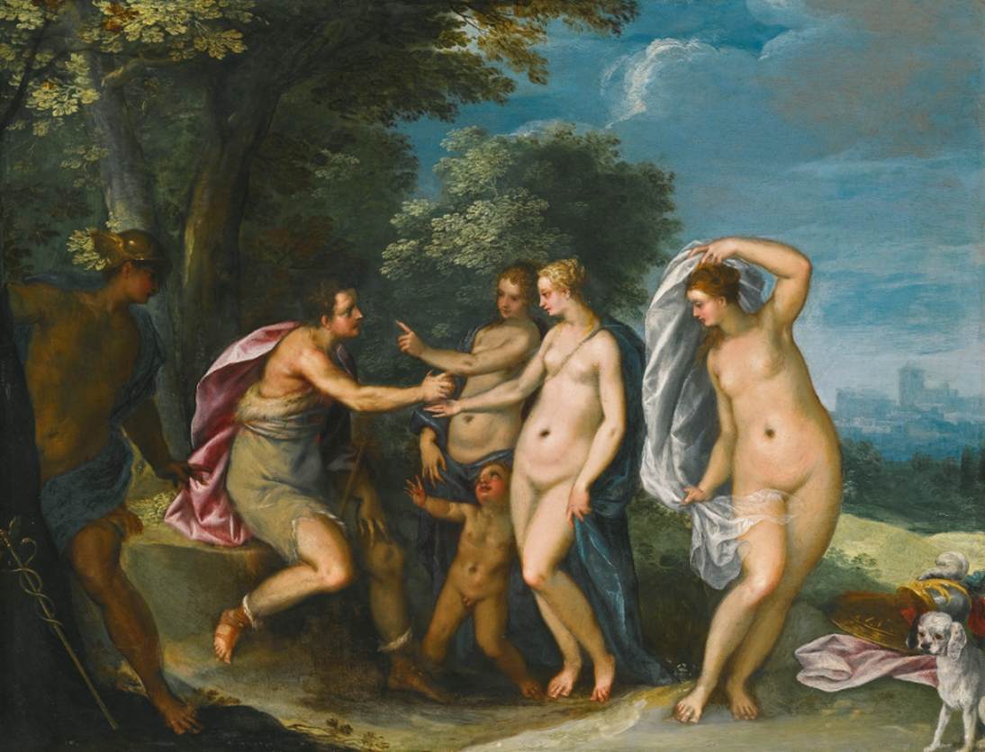 The Judgment of Paris by ROTTENHAMMER, Hans I