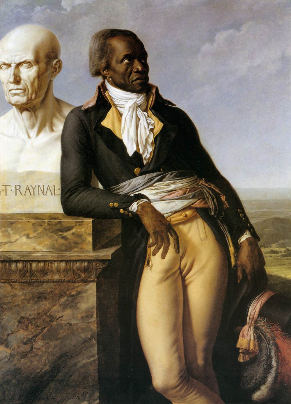 Portrait of J. B. Belley, Deputy for Saint-Domingue by GIRODET DE ROUCY-TRIOSON, Anne-Louis