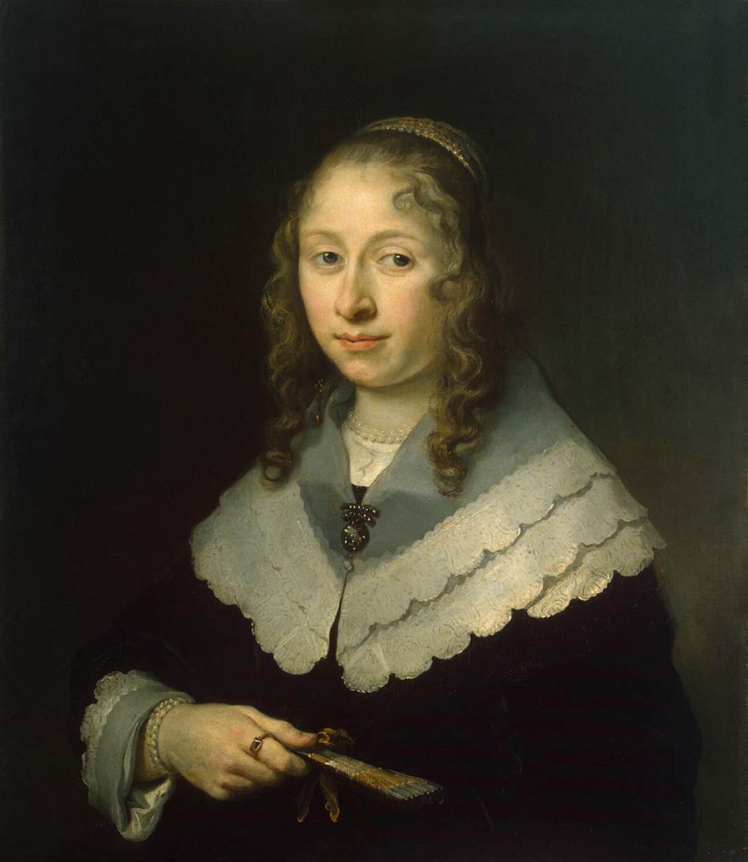 Portrait of a Woman by FLINCK, Govert Teunisz.