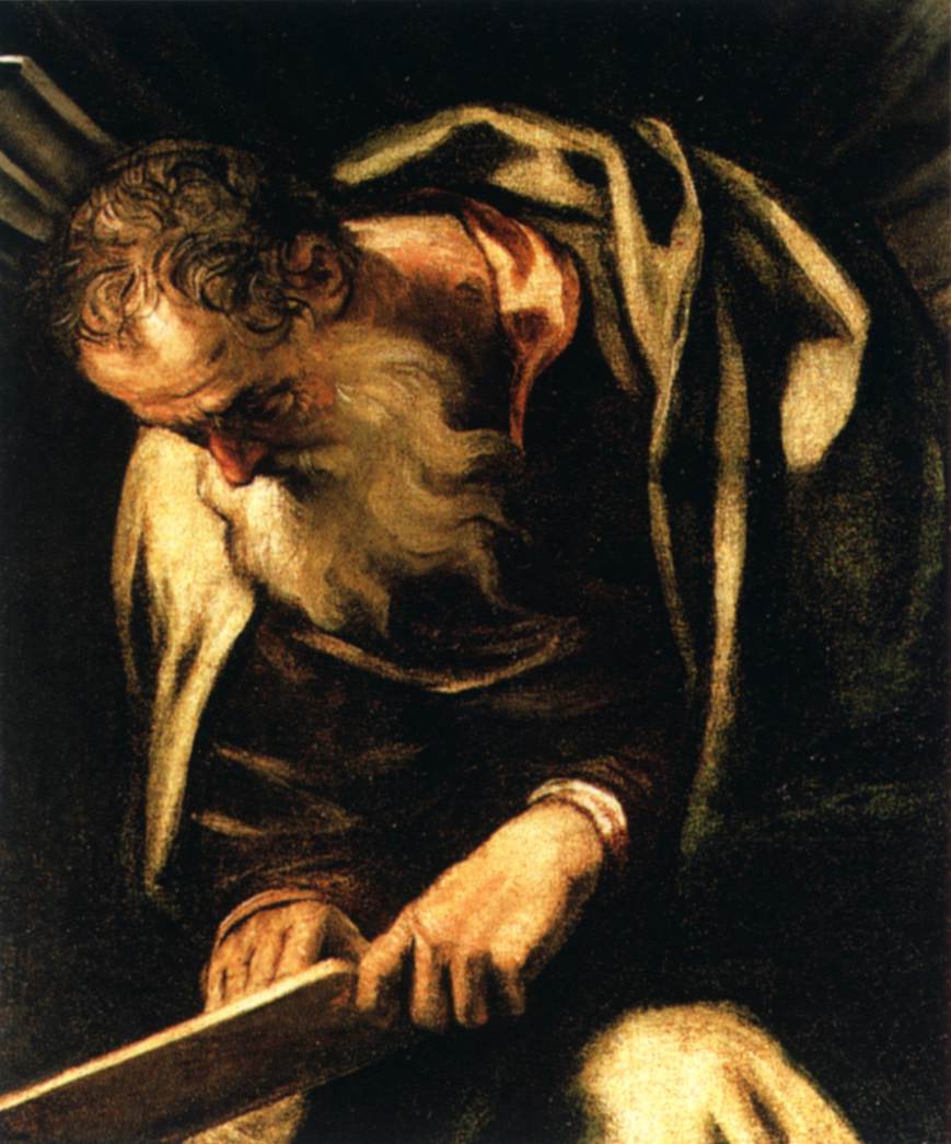 A Philosopher (detail) by TINTORETTO