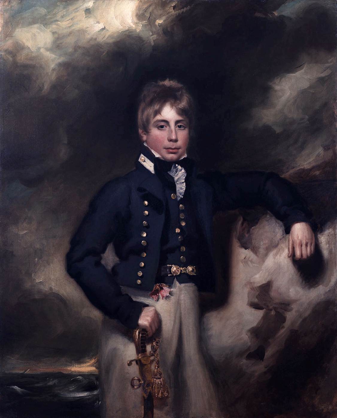 Portrait of Midshipman John Windham Dalling by