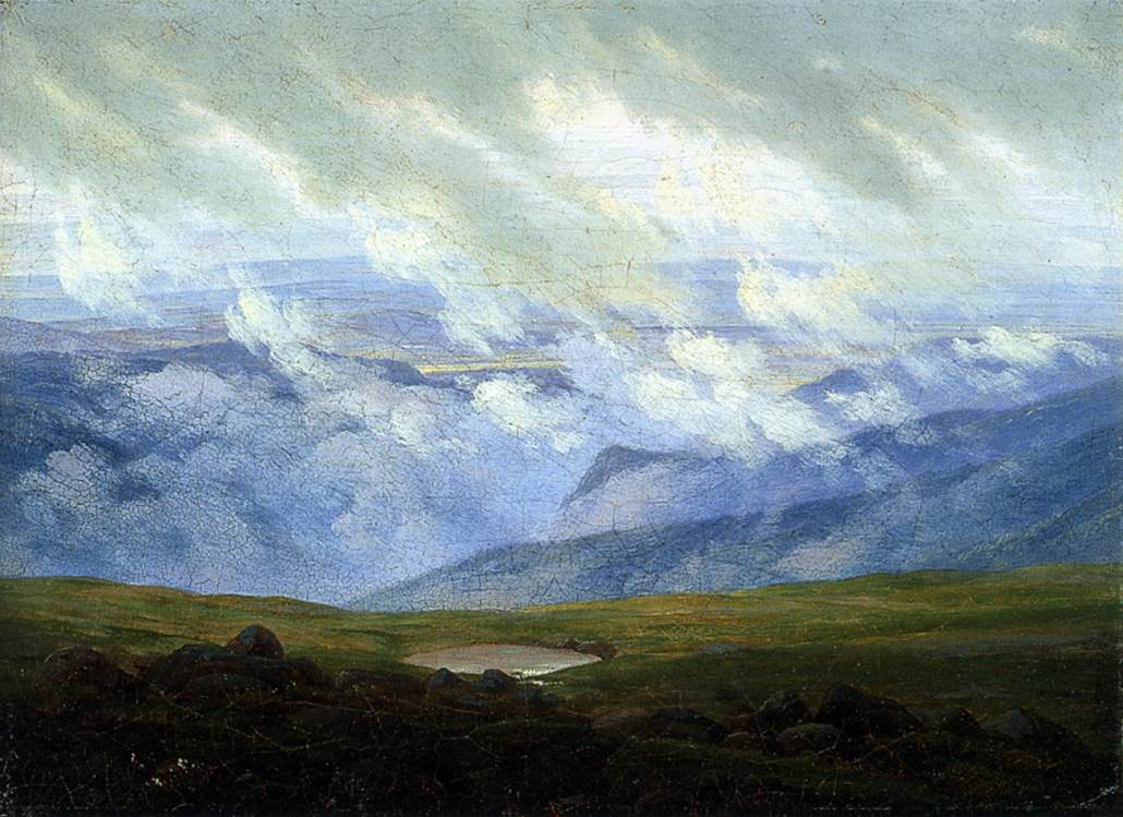 Drifting Clouds by FRIEDRICH, Caspar David