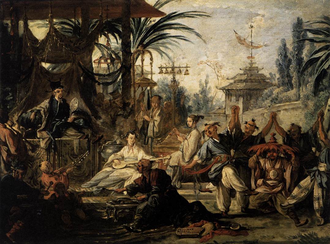 Chinese Dance by BOUCHER, François