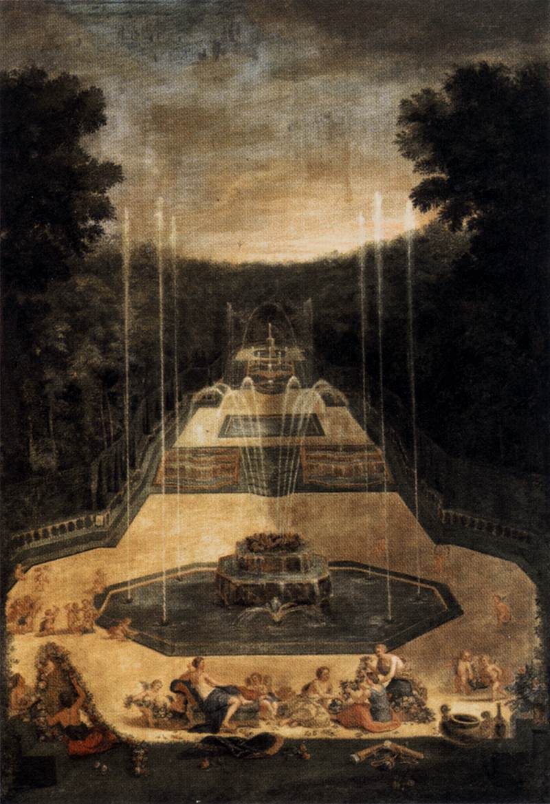 View of the Three-Fountain Grove by COTELLE, Jean II