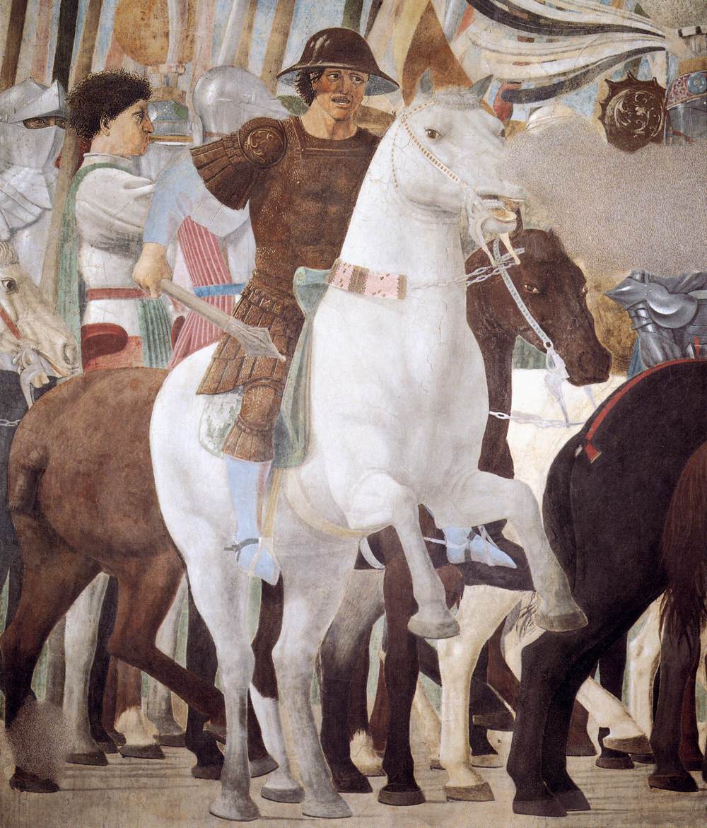 5. Constantine's Victory over Maxentius (detail) by PIERO DELLA FRANCESCA