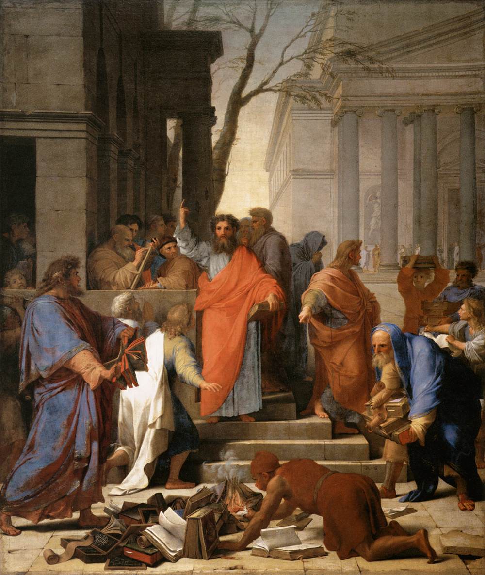 The Preaching of St Paul at Ephesus by