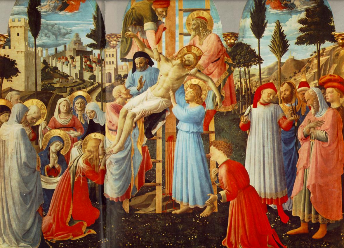 Deposition from the Cross (detail) by