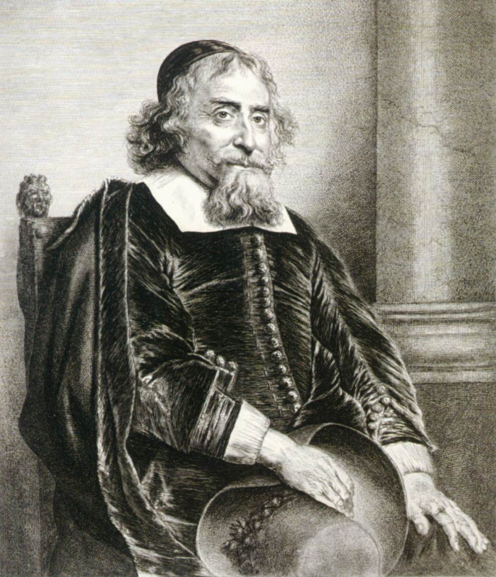 Portrait of Ephraim Bueno by LIEVENS, Jan