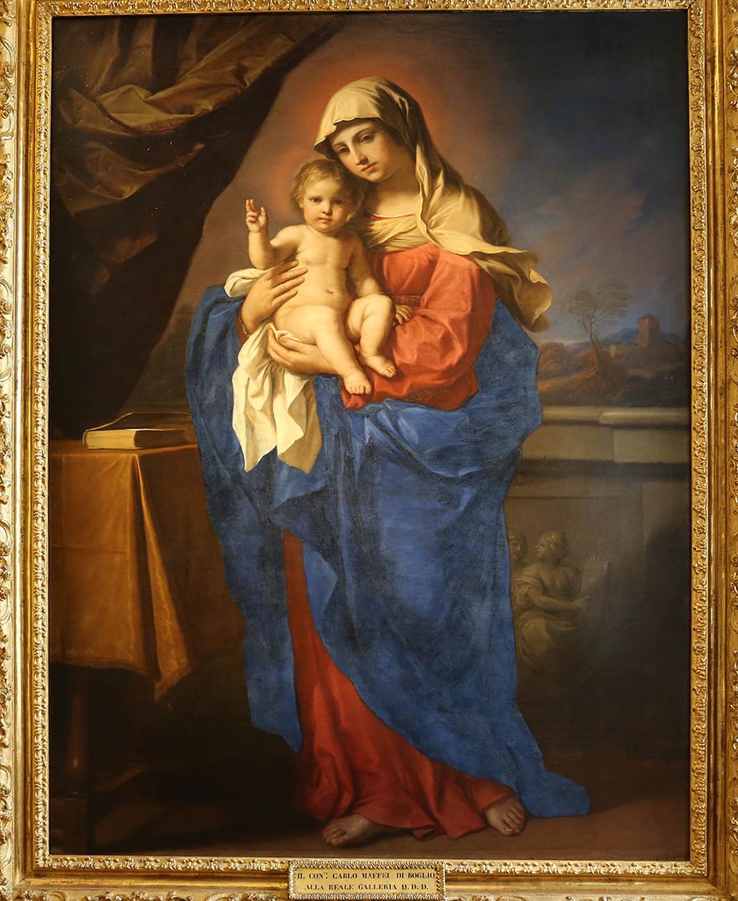 Virgin of the Benediction by GUERCINO