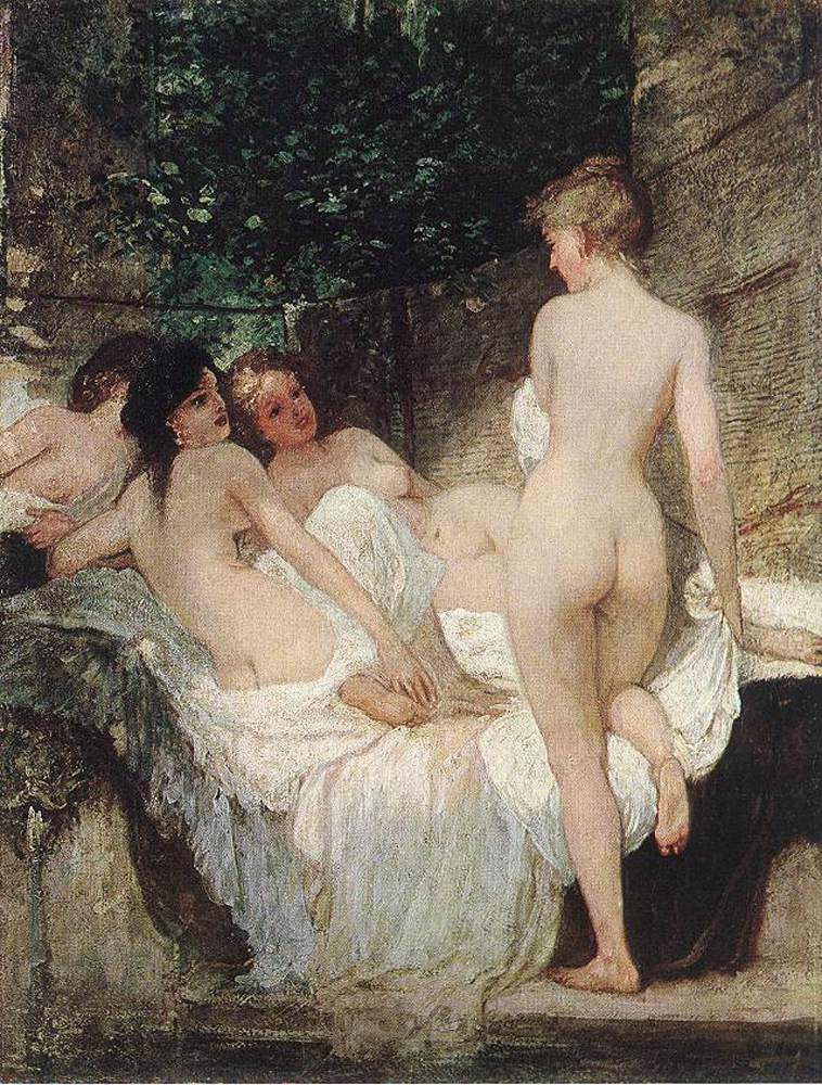 After the Bath by LOTZ, Károly