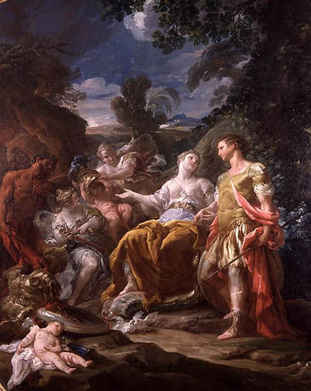 Venus Presenting Arms to Aeneas by GIAQUINTO, Corrado