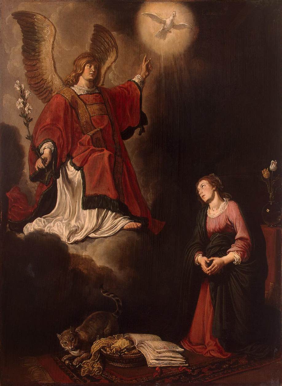 Annunciation by LASTMAN, Pieter Pietersz.