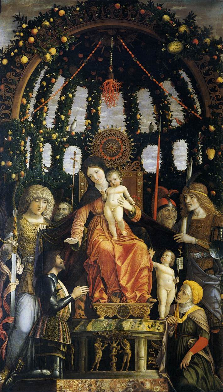 Madonna of Victory by MANTEGNA, Andrea