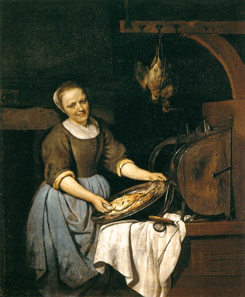 The Cook by METSU, Gabriel