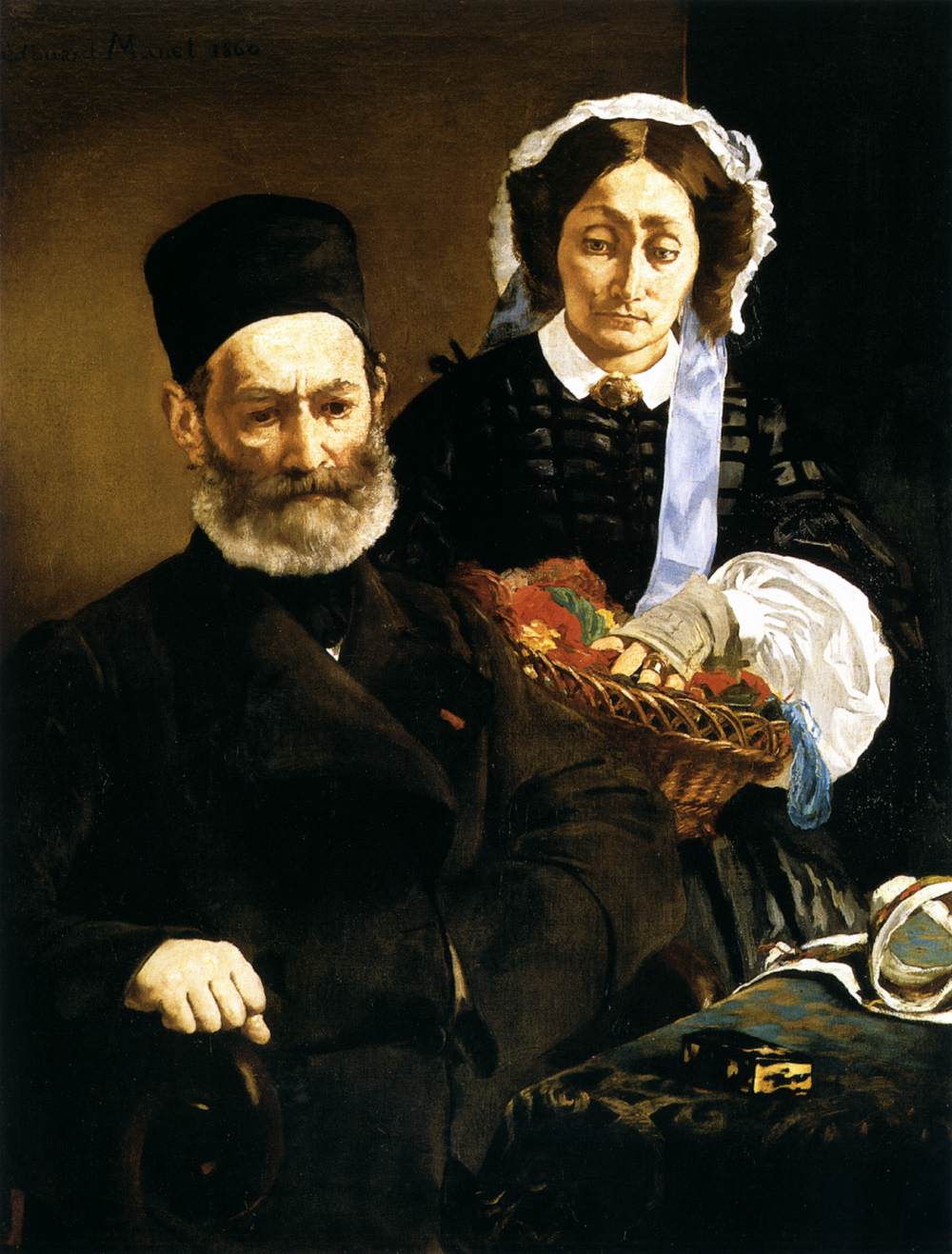 Portrait of Monsieur and Madame Auguste Manet by