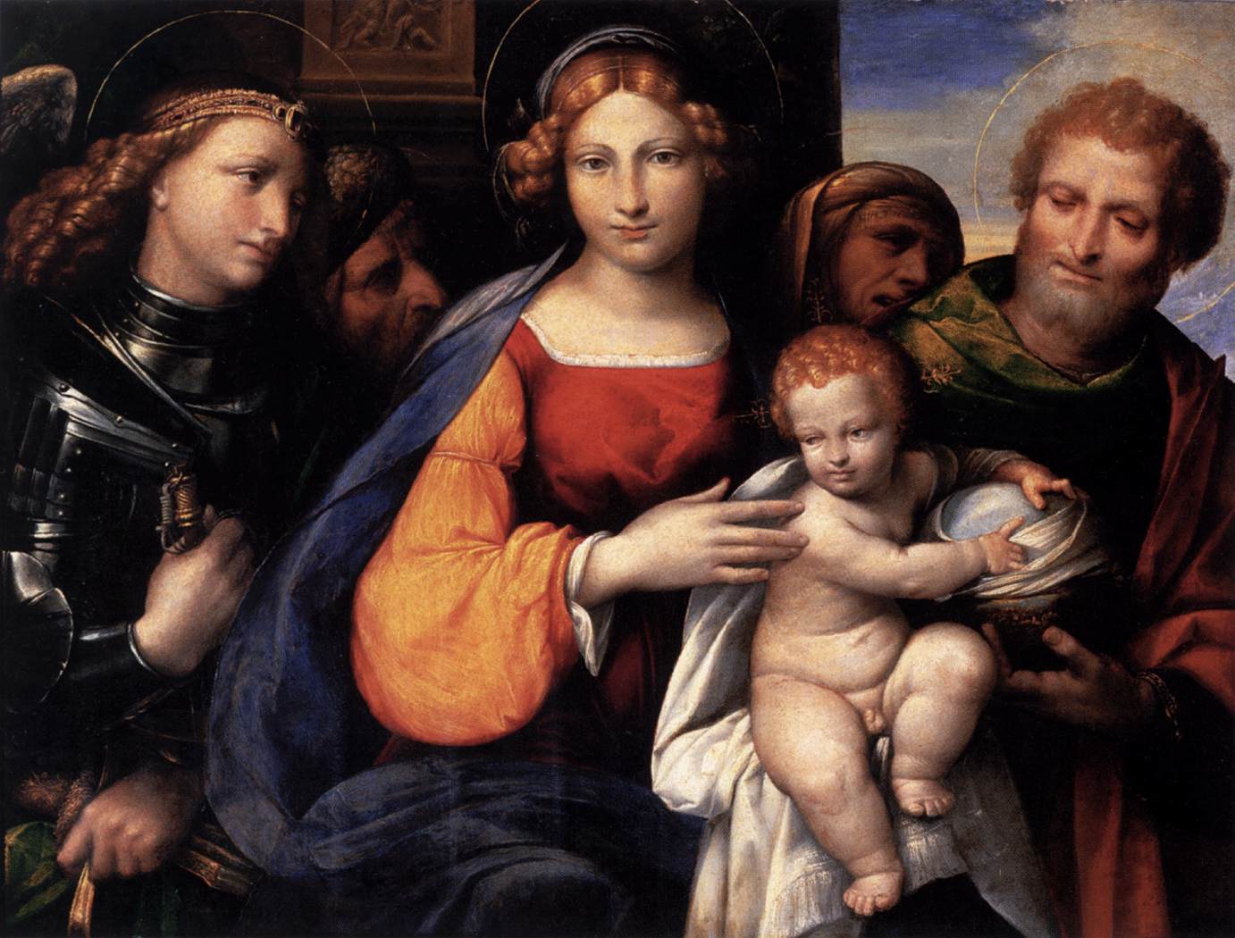 Virgin and Child with Saints by