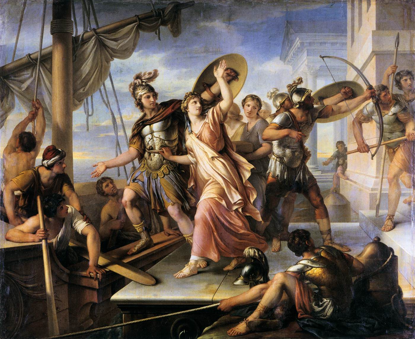 The Abduction of Helen by HAMILTON, Gavin