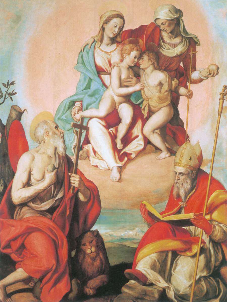 Madonna and Child with Saints by