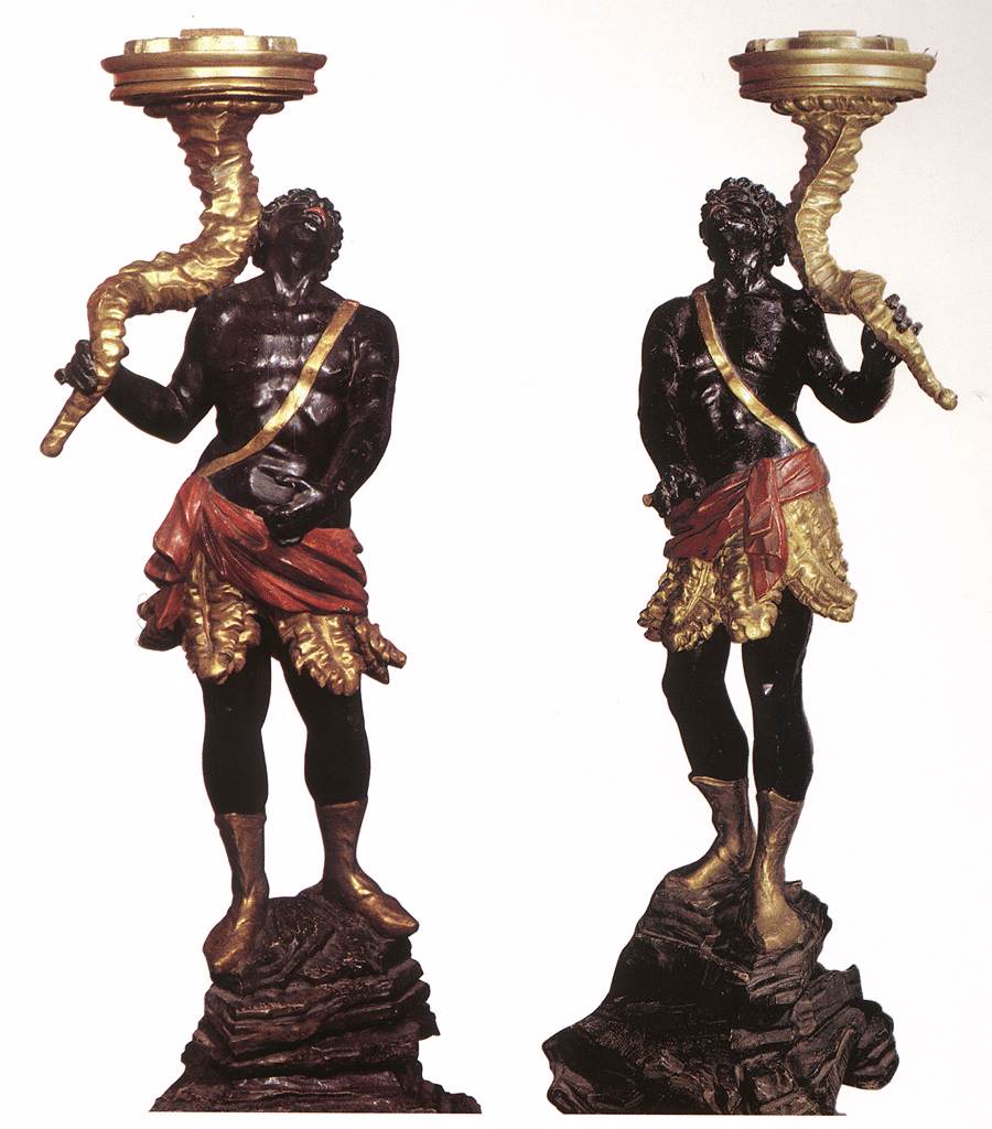 Torch Holders by PERMOSER, Balthasar