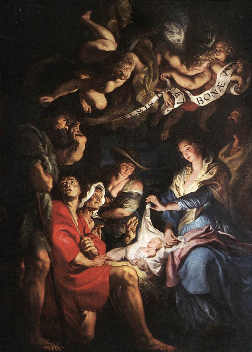 Adoration of the Shepherds by RUBENS, Peter Paul