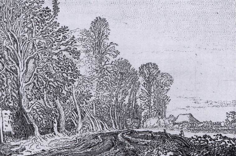 Road along a Wood by BUYTEWECH, Willem Pietersz.