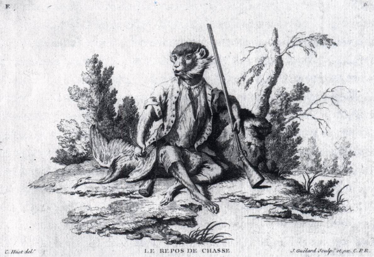 Rest on the Hunt by GUÉLARD, Jean-Baptiste-Antoine