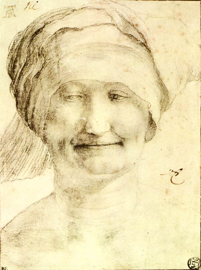 Smiling Woman by GRÜNEWALD, Matthias