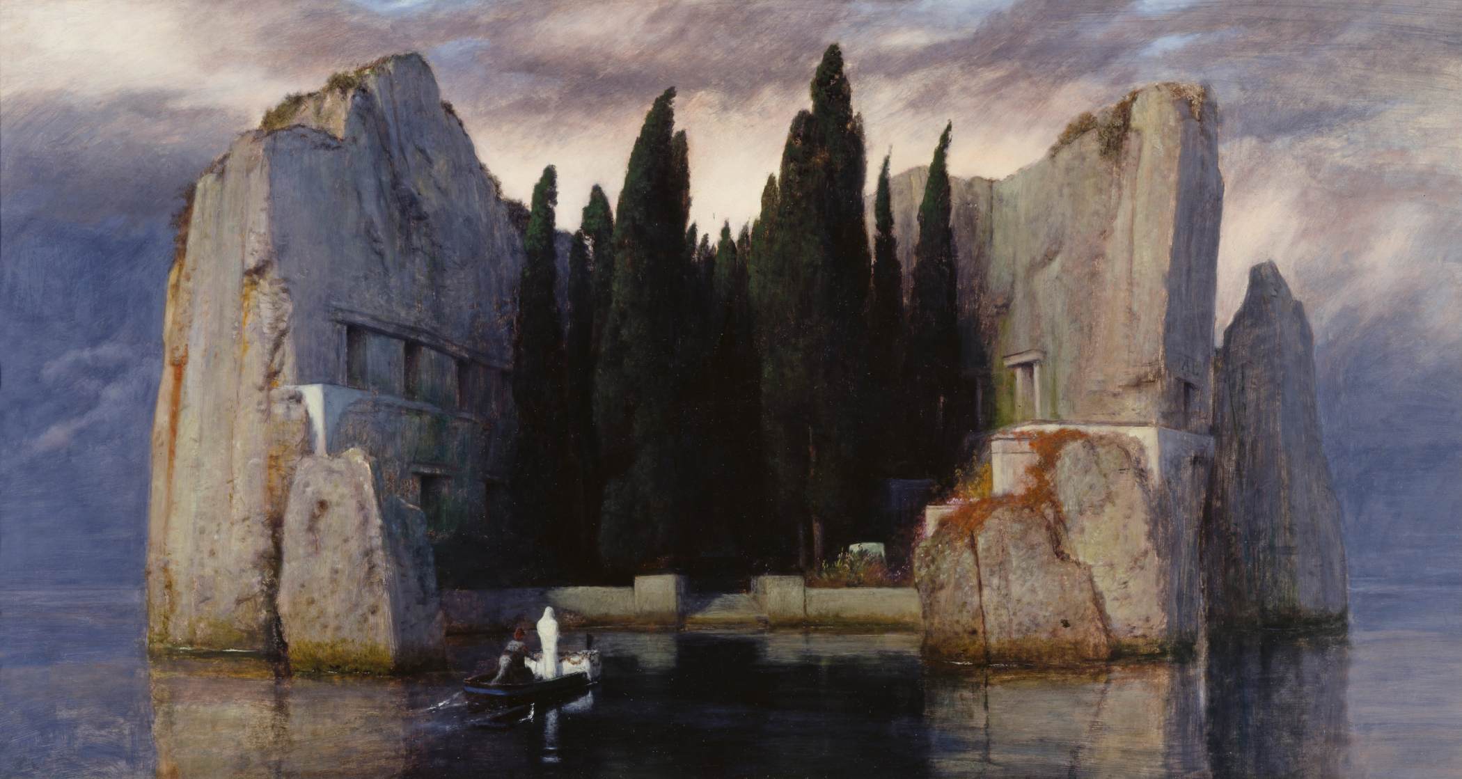 Island of the Dead (third version) by BÖCKLIN, Arnold