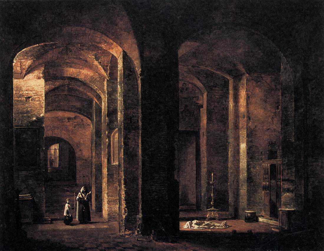 Crypt of San Martino ai Monti, Rome by GRANET, François-Marius