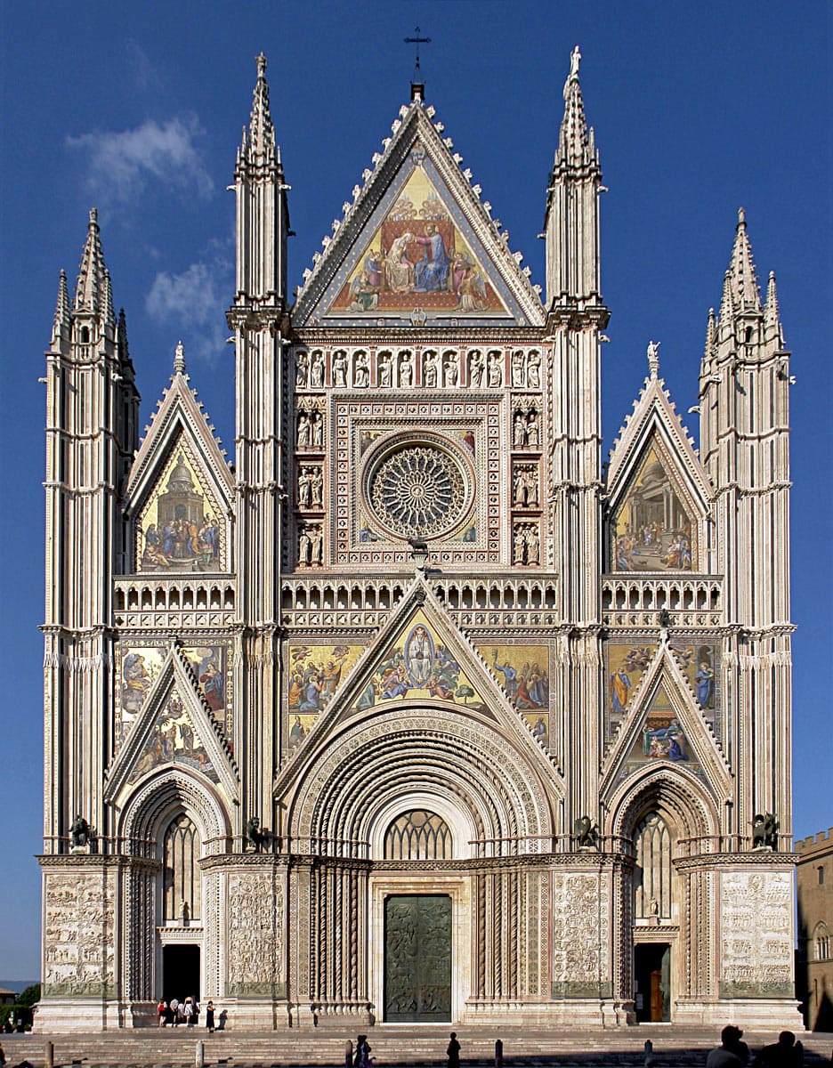 Façade of the Cathedral by MAITANI, Lorenzo