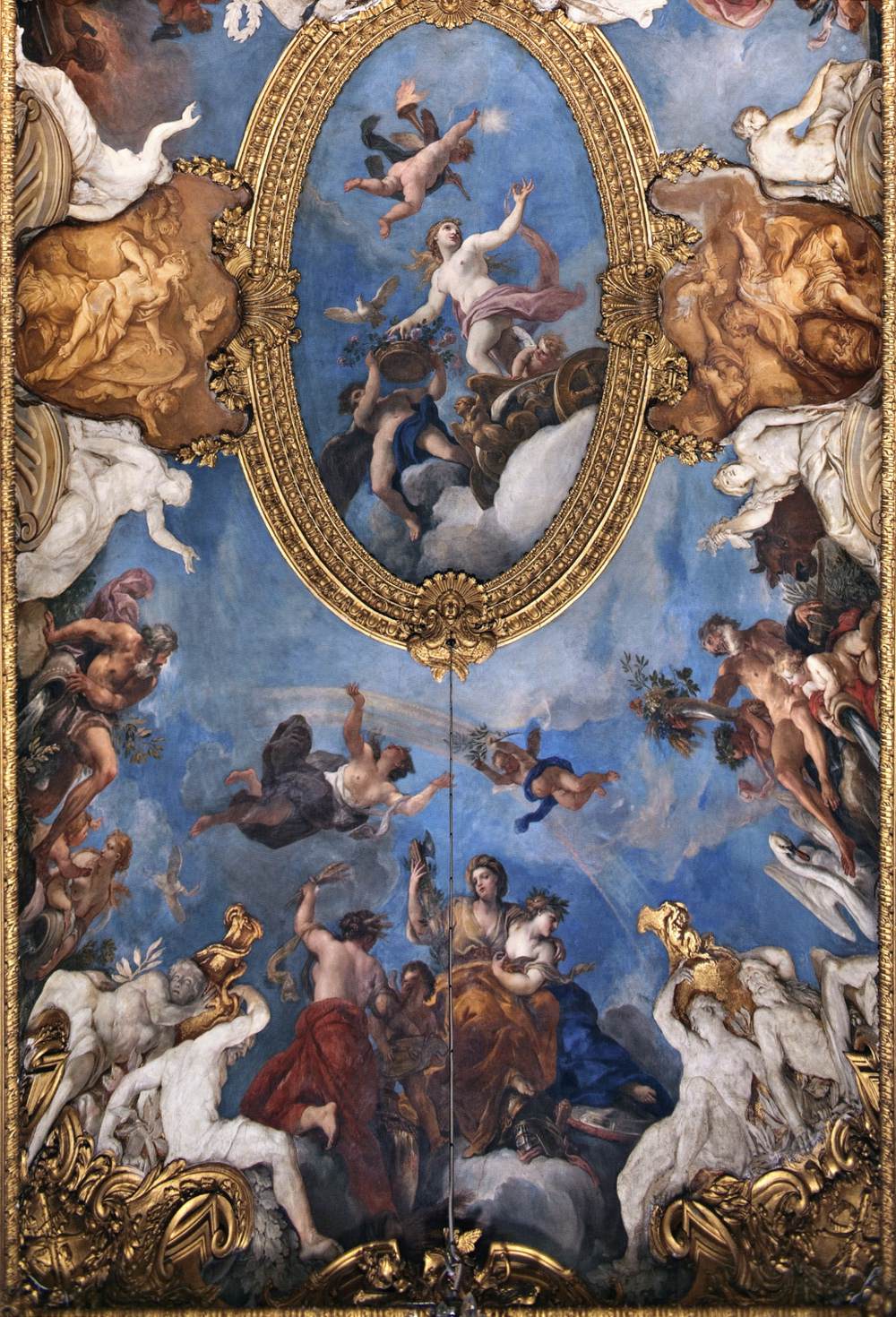 Ceiling of the Galleria del Daniel (south section) by