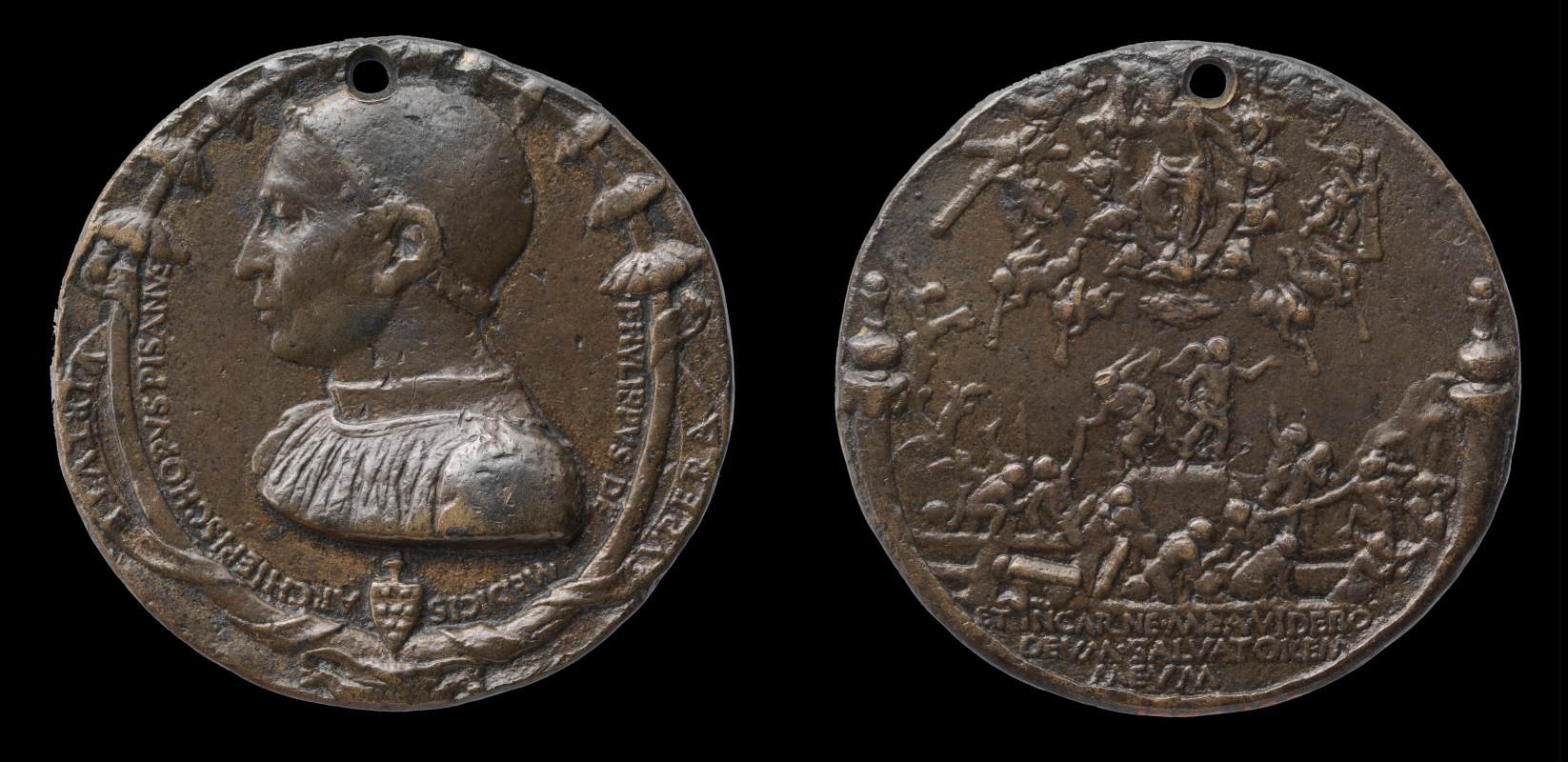 Medal of Filippo de' Medici by BERTOLDO DI GIOVANNI