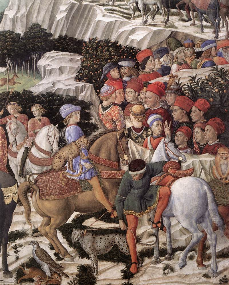 Procession of the Oldest King (detail) by