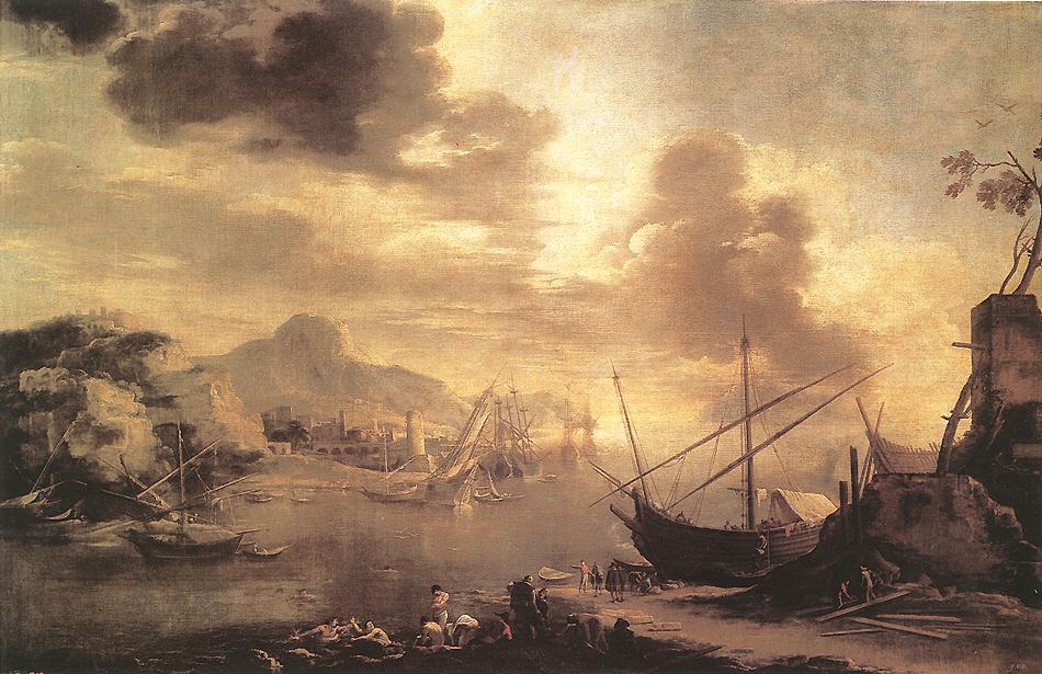 View of the Gulf of Salerno by