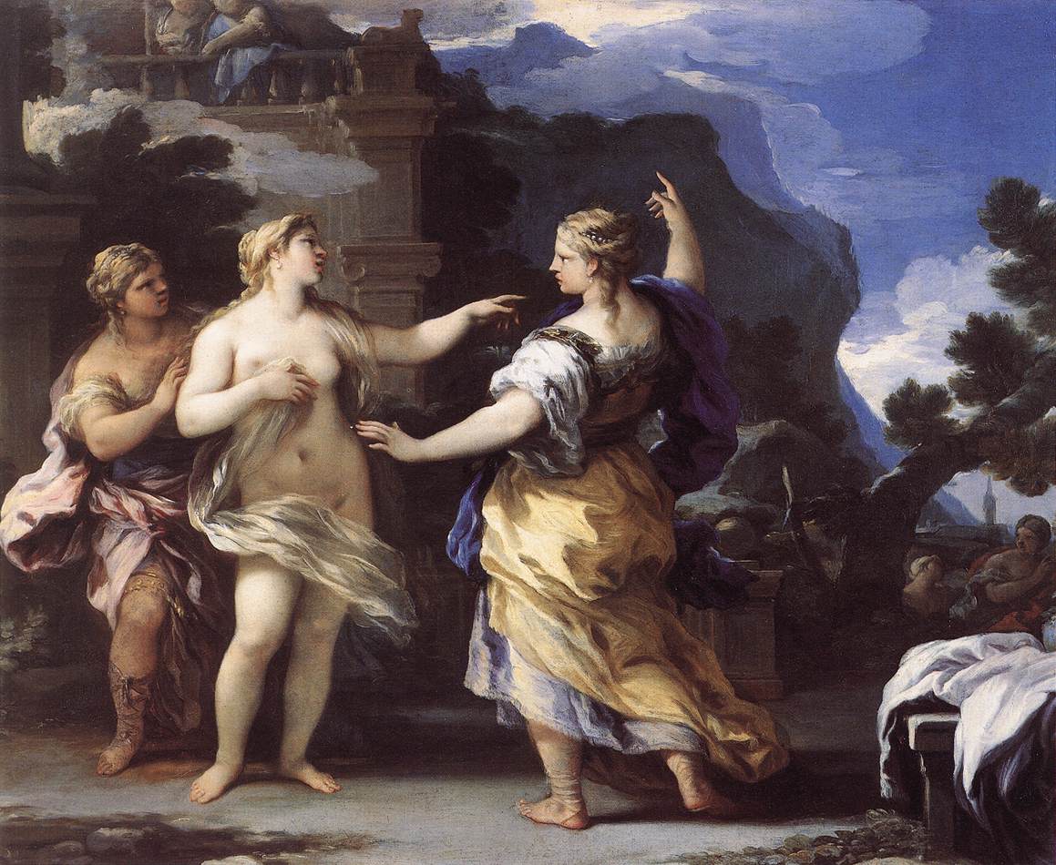 Venus Punishing Psyche with a Task (?) by