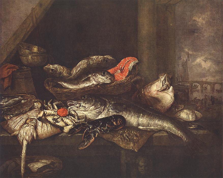 Still-life with Fishes by