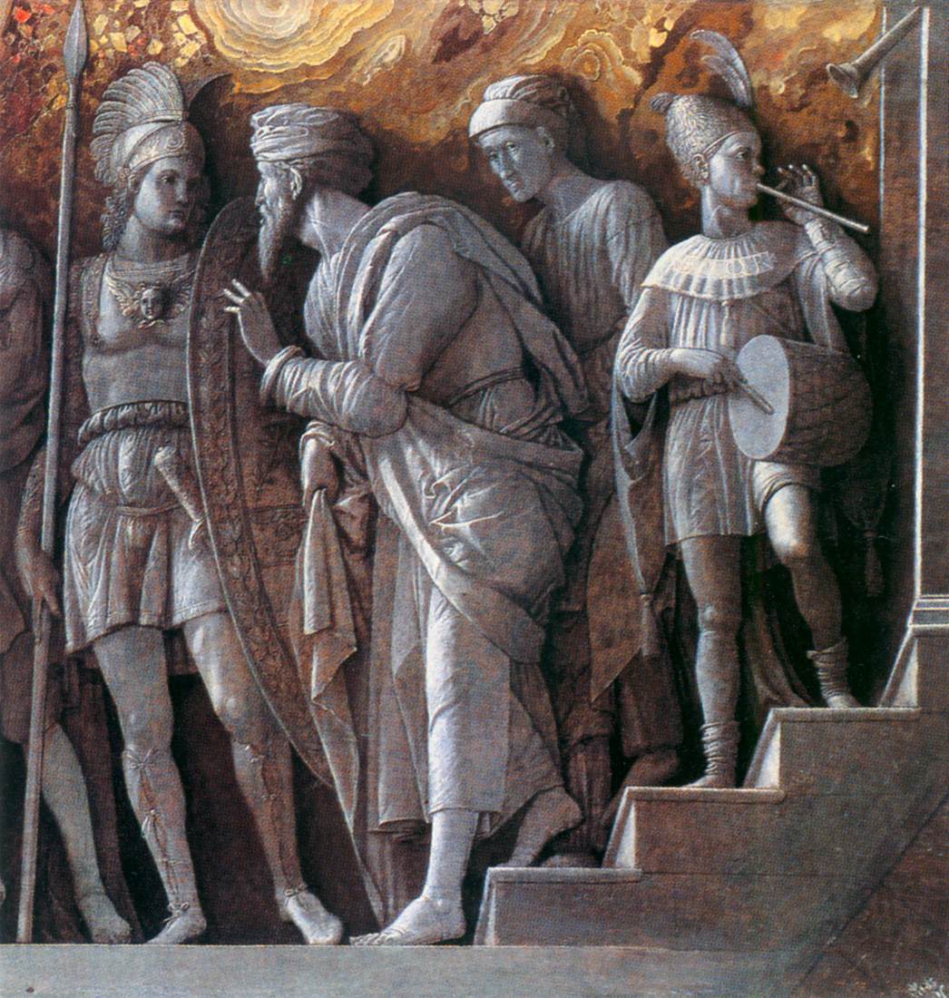 Introduction of the Cult of Cybele to Rome (detail) by MANTEGNA, Andrea