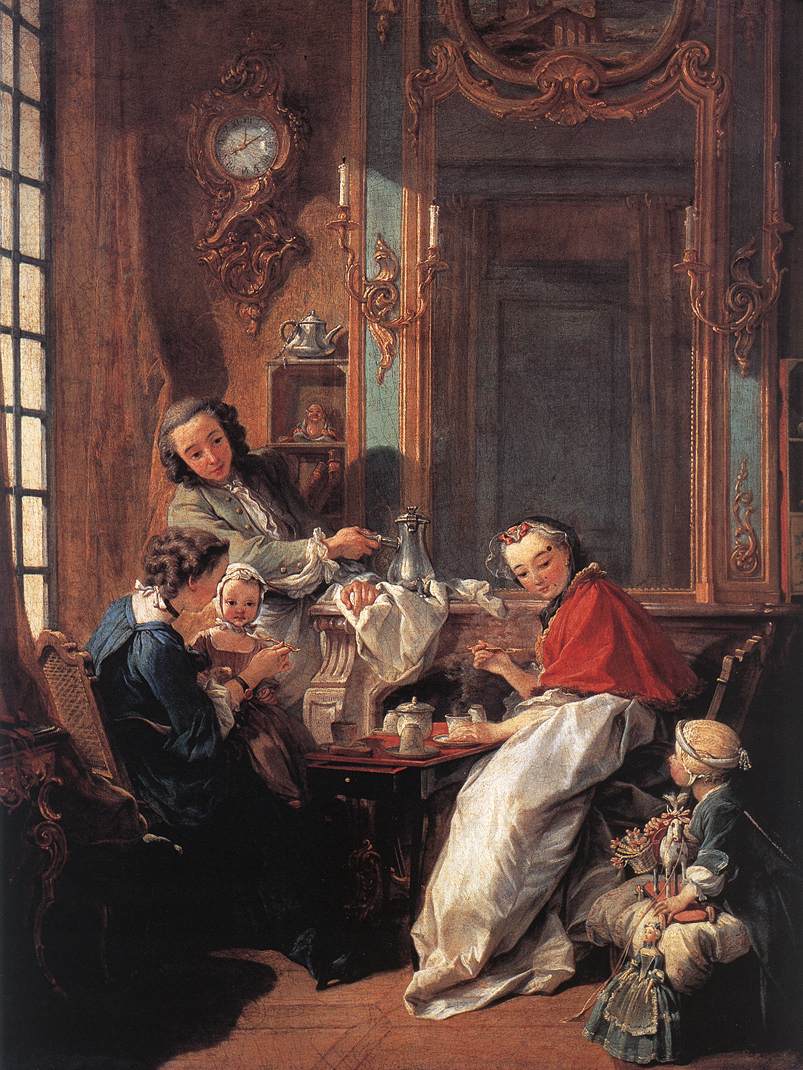 The Afternoon Meal by BOUCHER, François