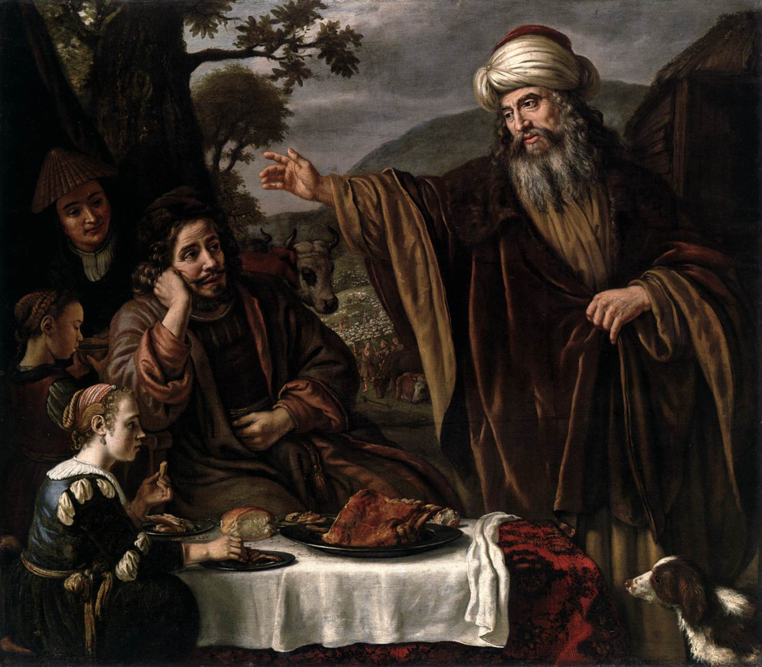 Abraham's Parting from the Family of Lot by