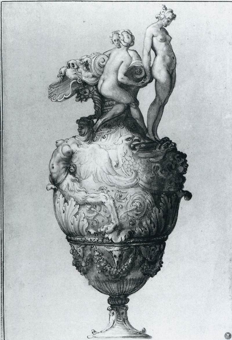 Design for a Ewer by SALVIATI, Cecchino del