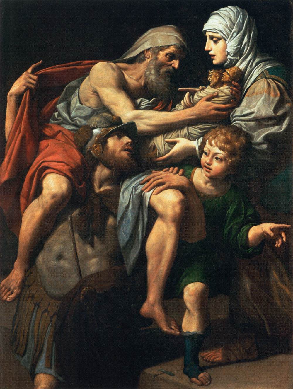 Aeneas and Anchises by SPADA, Lionello