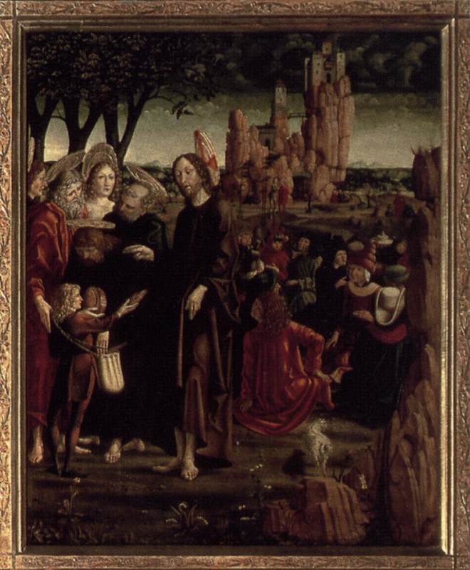 St Wolfgang Altarpiece: The Miracle of the Bread by