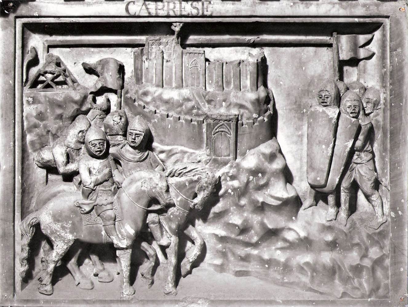 Monument to Bishop Guido Tarlati (detail) by