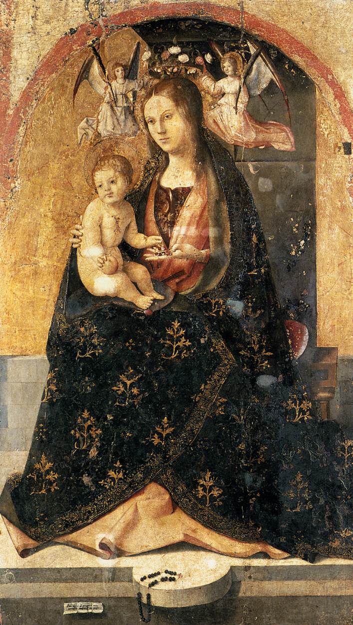 Madonna and Child by ANTONELLO da Messina