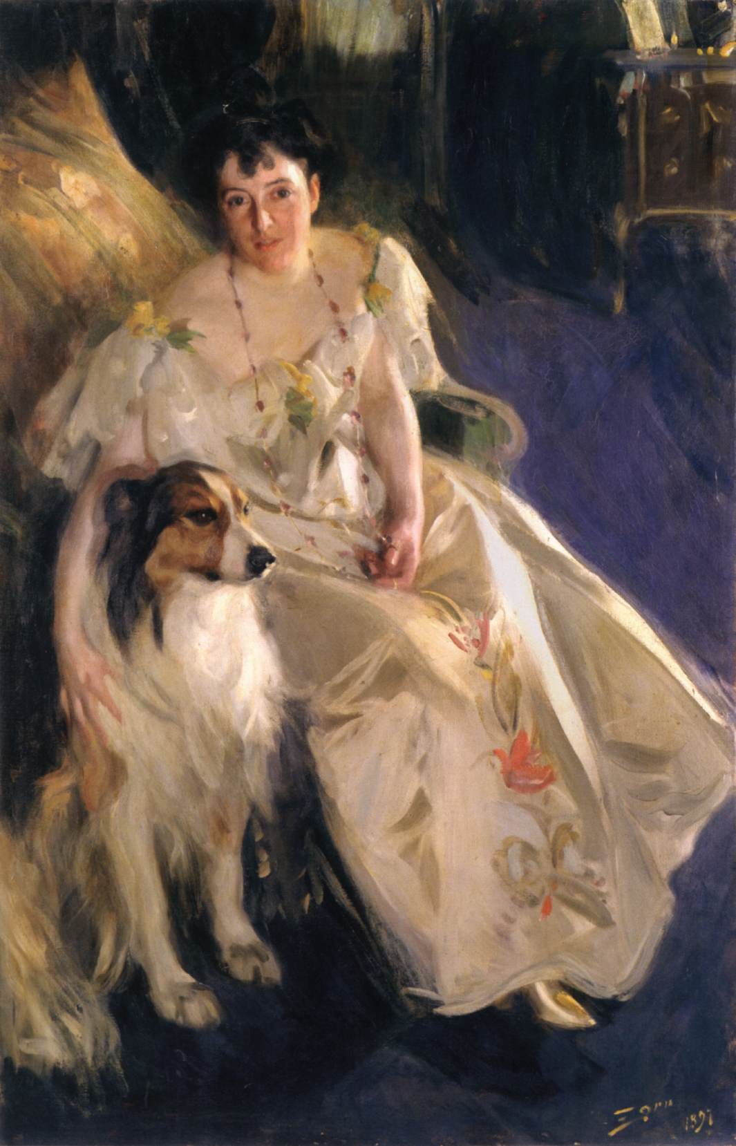 Mrs. Walter Rathbone Bacon (Virginia Purdy) by ZORN, Anders