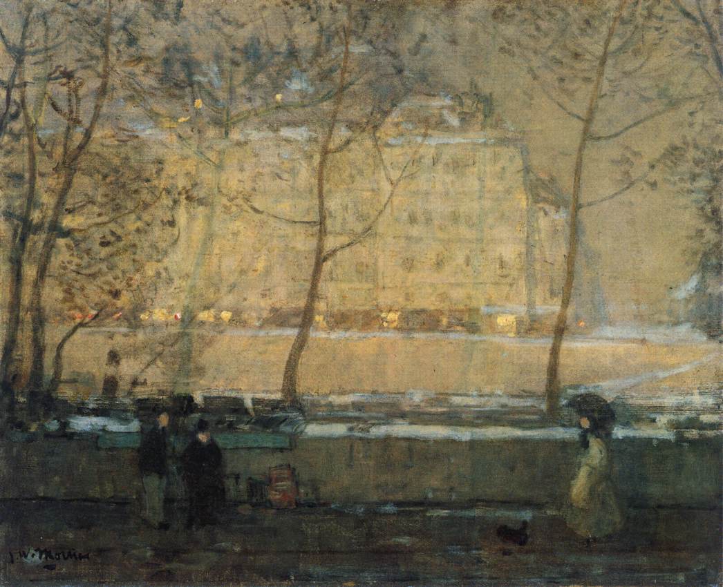 Quai des Grands-Augustins, Paris by MORRICE, James Wilson