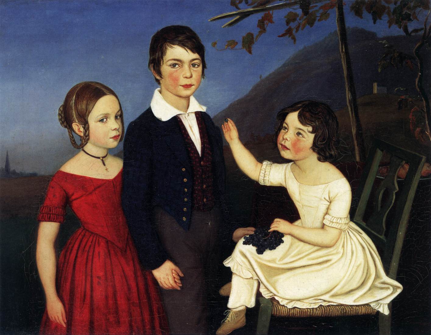 Paul, Maria, and Filomena von Putzer by WASMANN, Friedrich